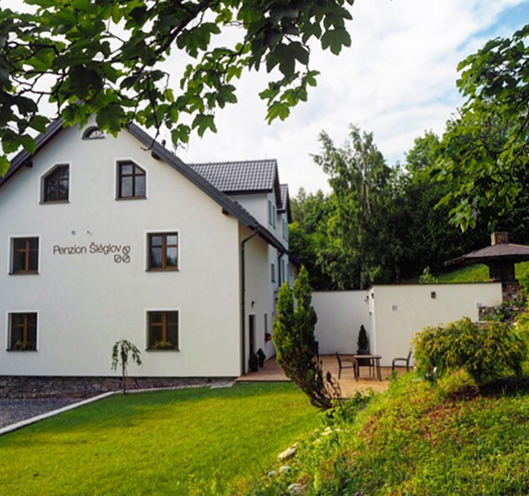 Exteriér Penzionu Šléglov v&nbsp;Jeseníkách